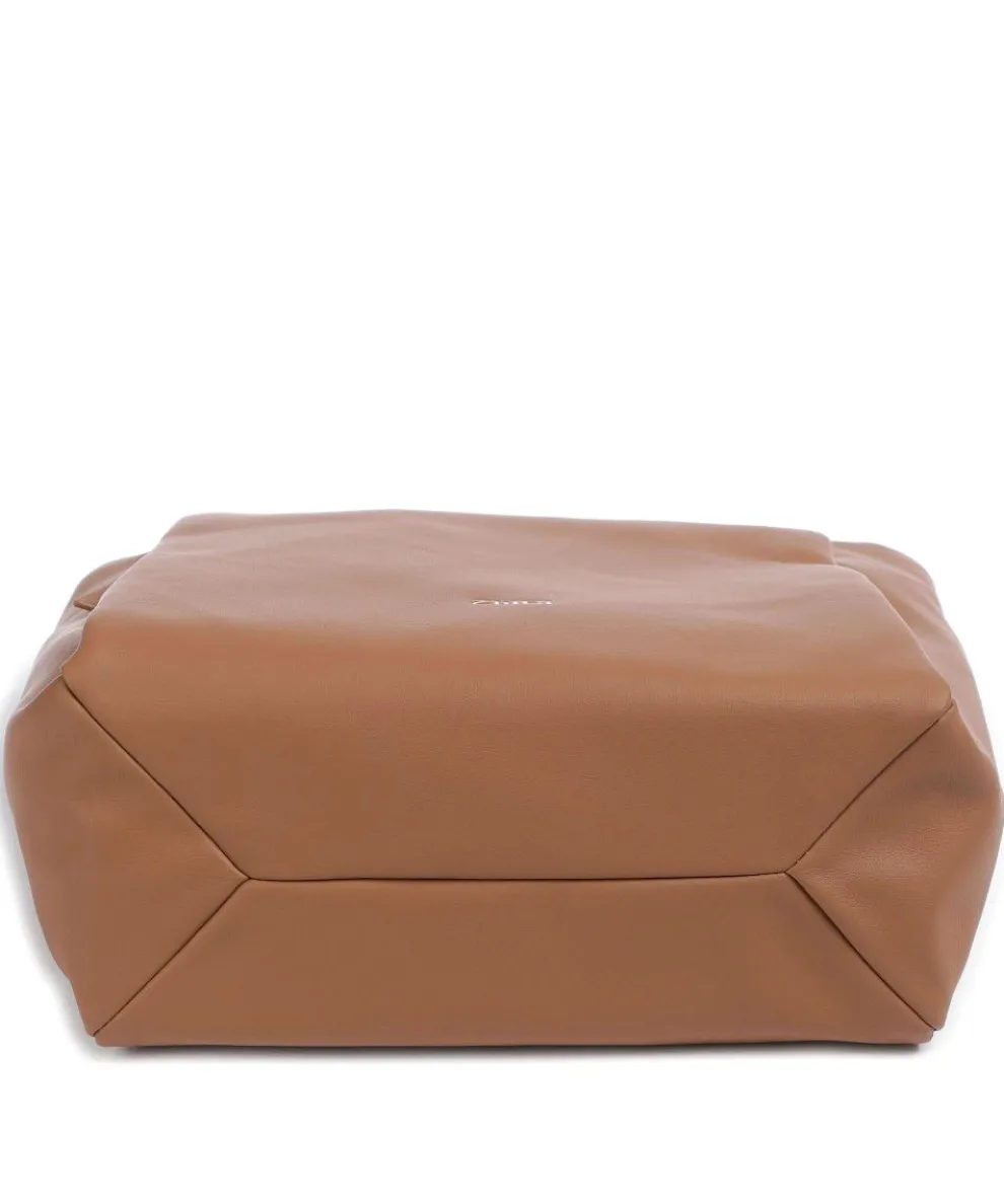 Yuna YU120 Hobo bag imitation leather brown