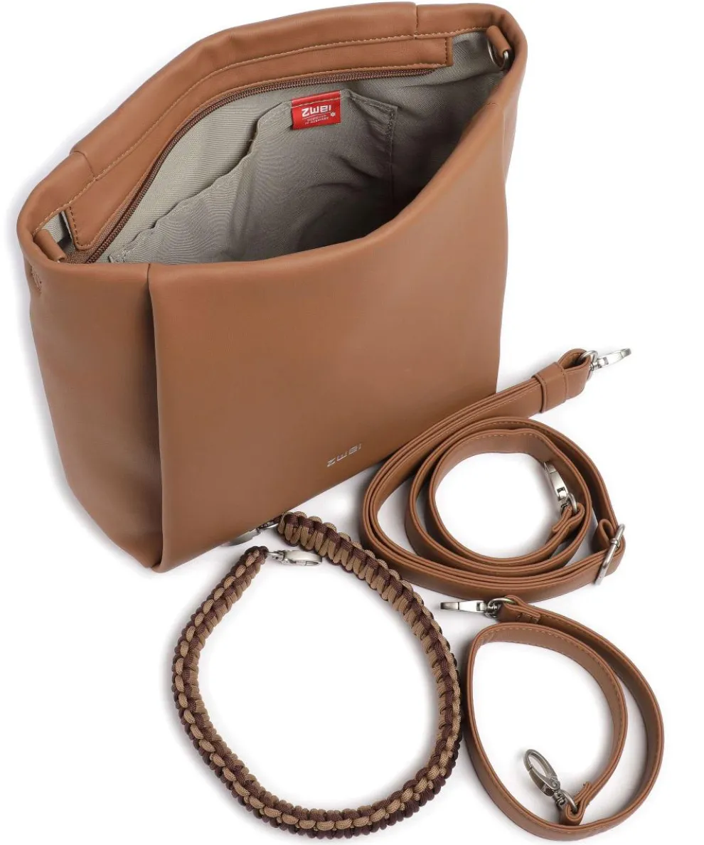 Yuna YU120 Hobo bag imitation leather brown