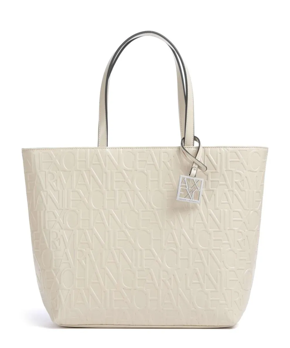 Liz Tote bag imitation leather ivory