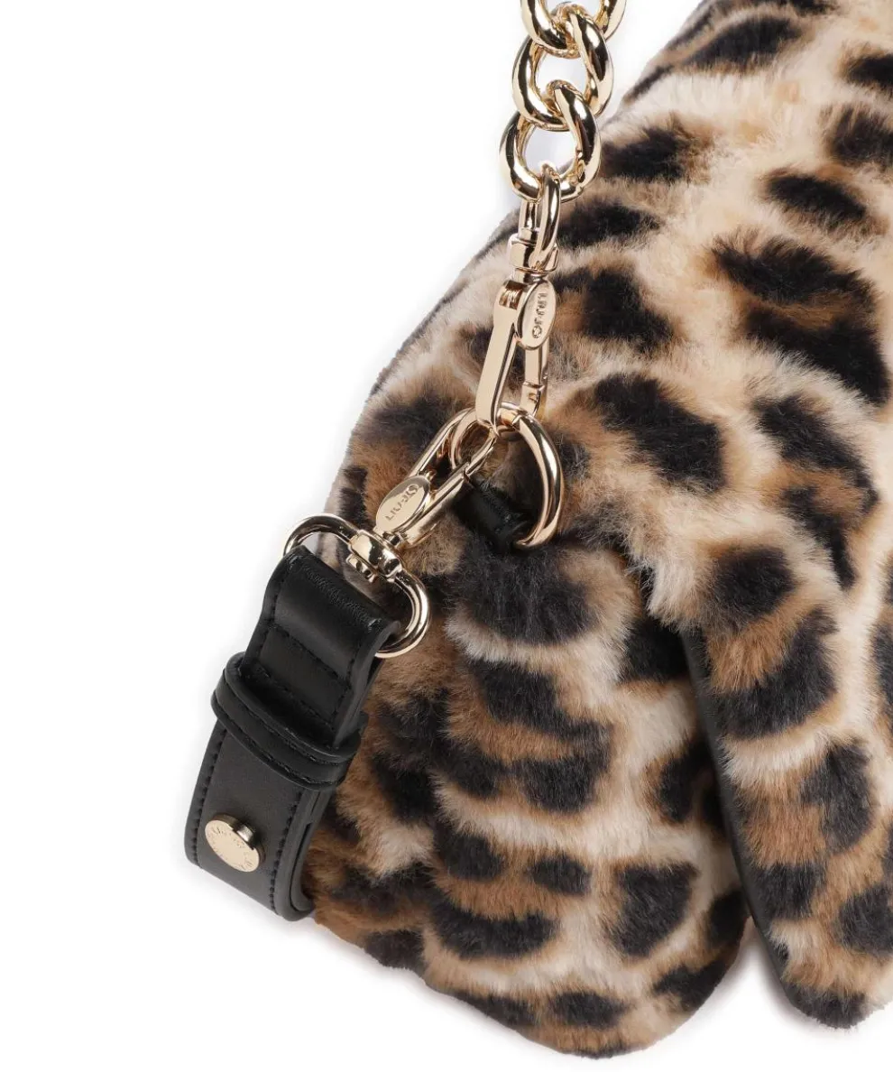 Icon M Shoulder bag faux fur multicolour