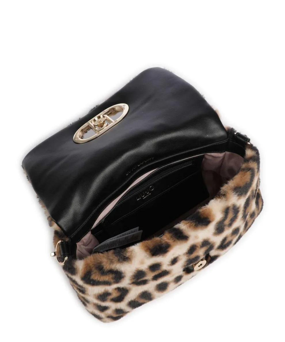 Icon M Shoulder bag faux fur multicolour