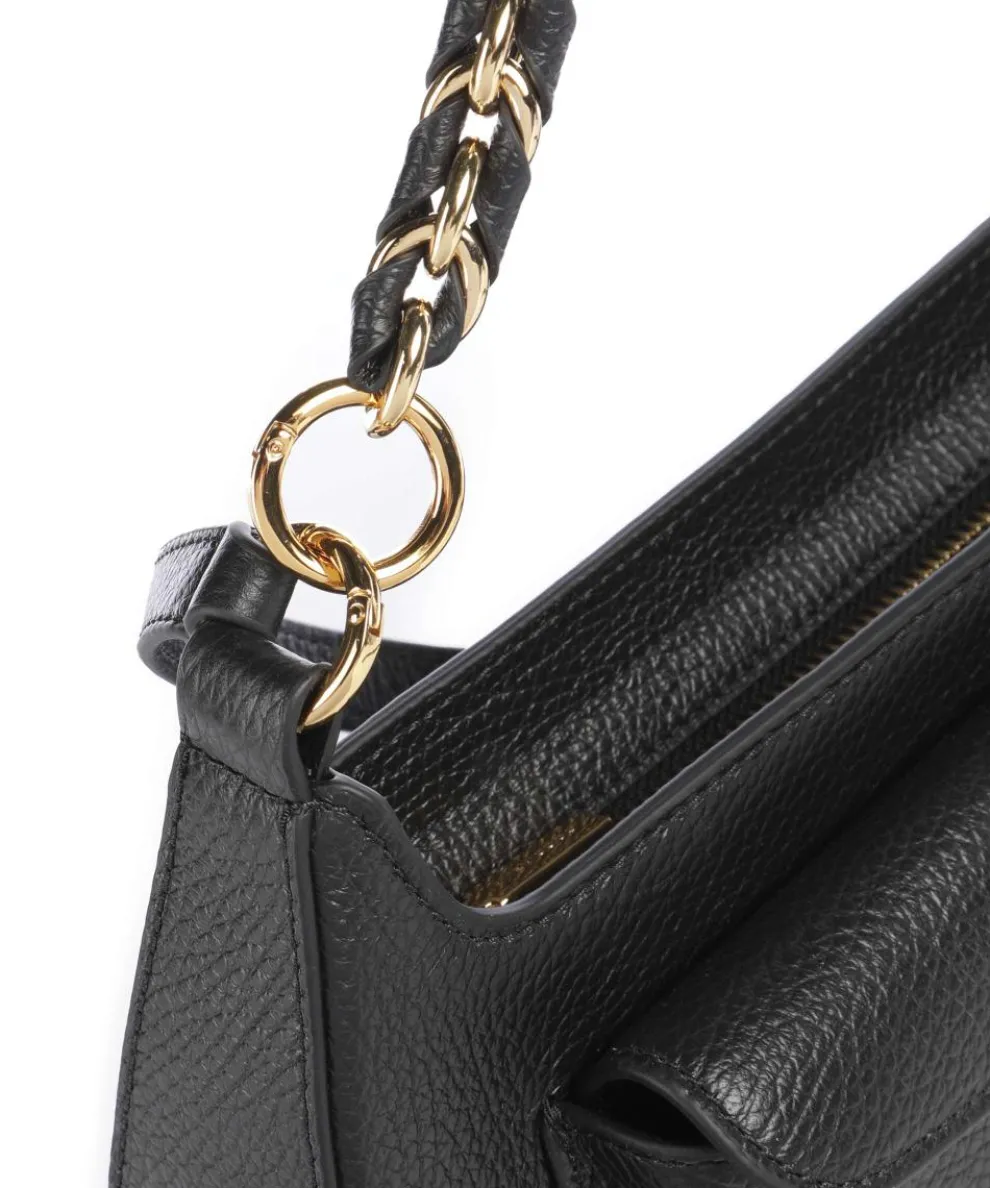 Beat Shoulder bag grained cow leather black