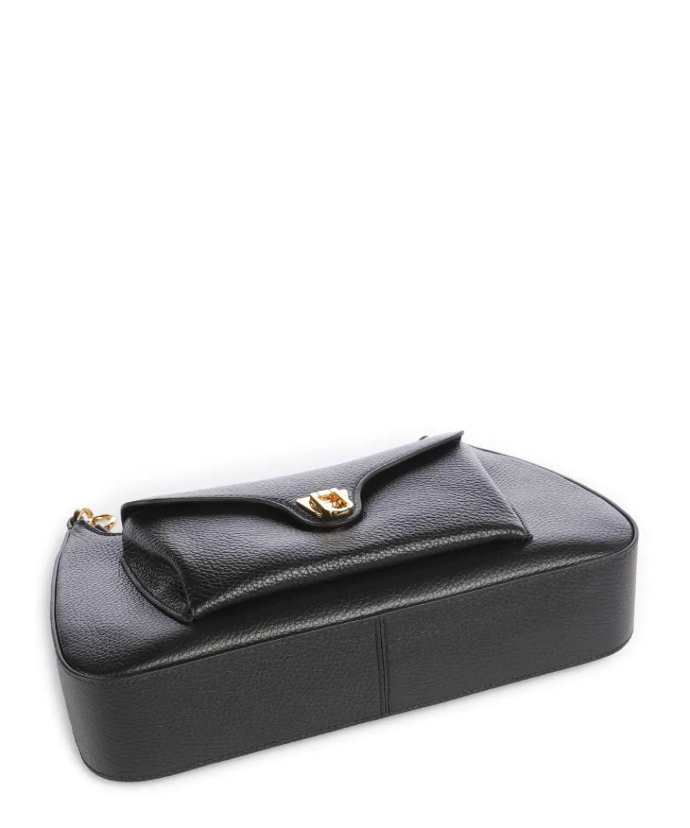 Beat Shoulder bag grained cow leather black