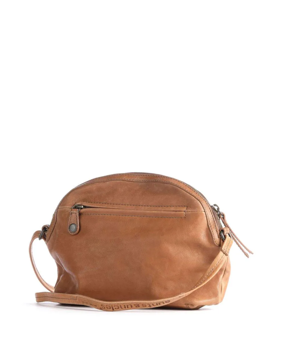 Coffee Klatsch Aubrey Shoulder bag grained cow leather brown
