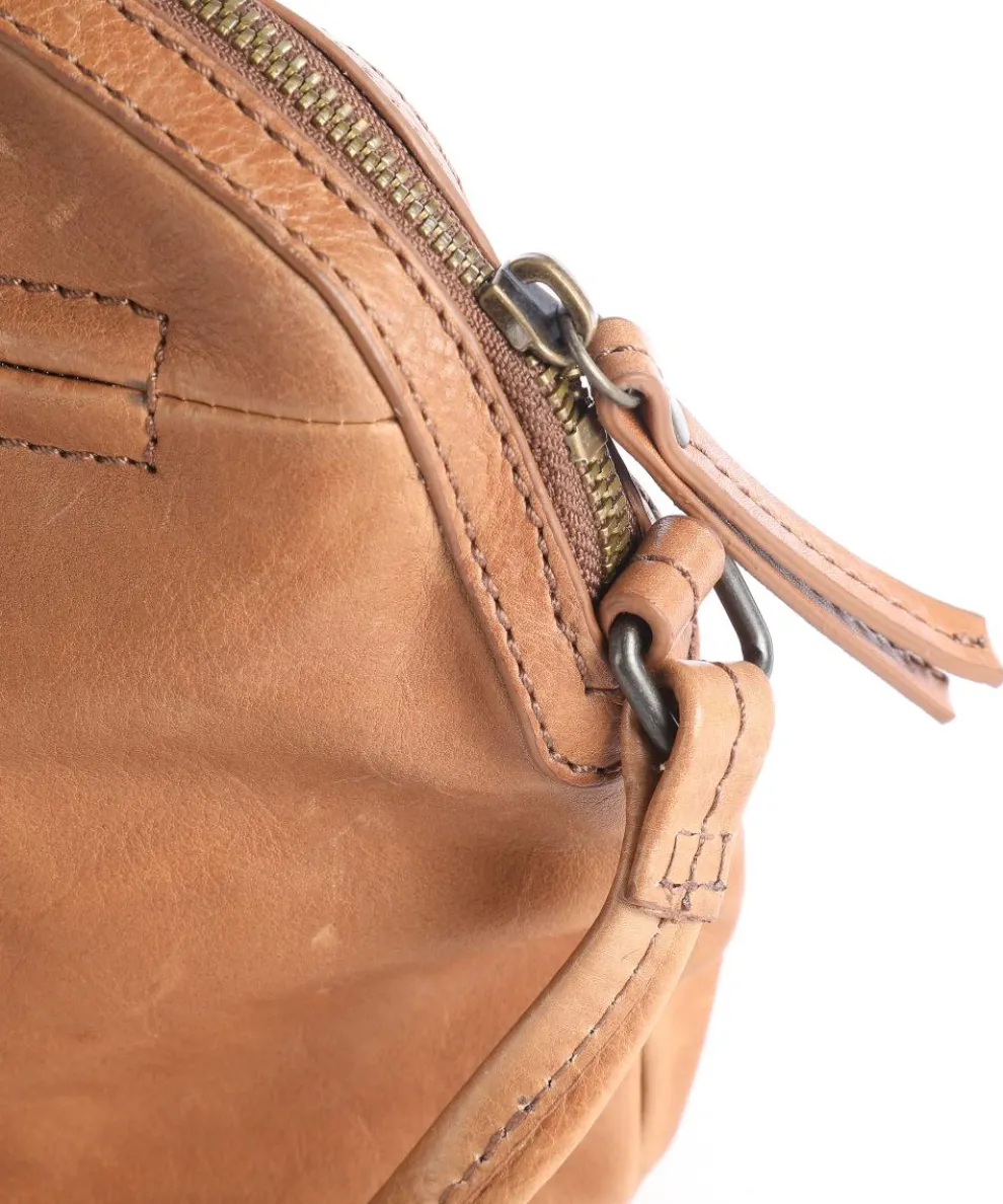 Coffee Klatsch Aubrey Shoulder bag grained cow leather brown