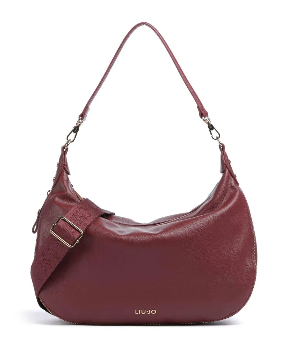 Kaliska L Hobo bag imitation leather wine