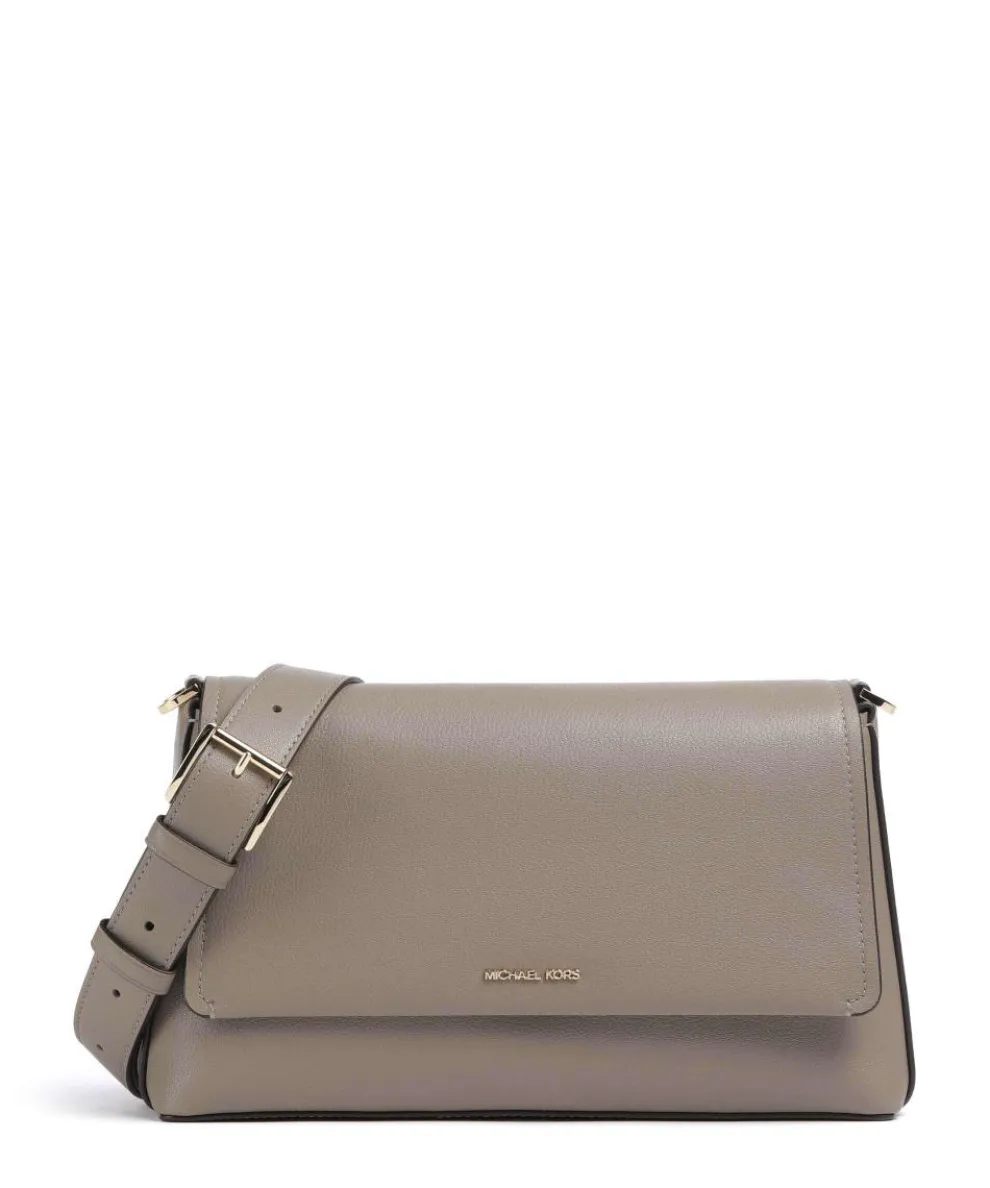Nessa Large Crossbody bag grained cow leather taupe