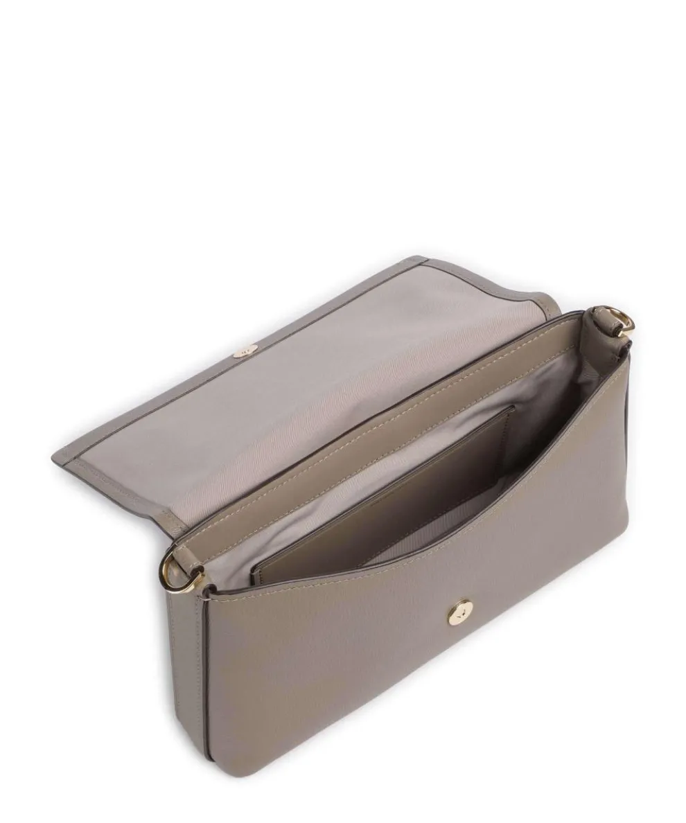 Nessa Large Crossbody bag grained cow leather taupe