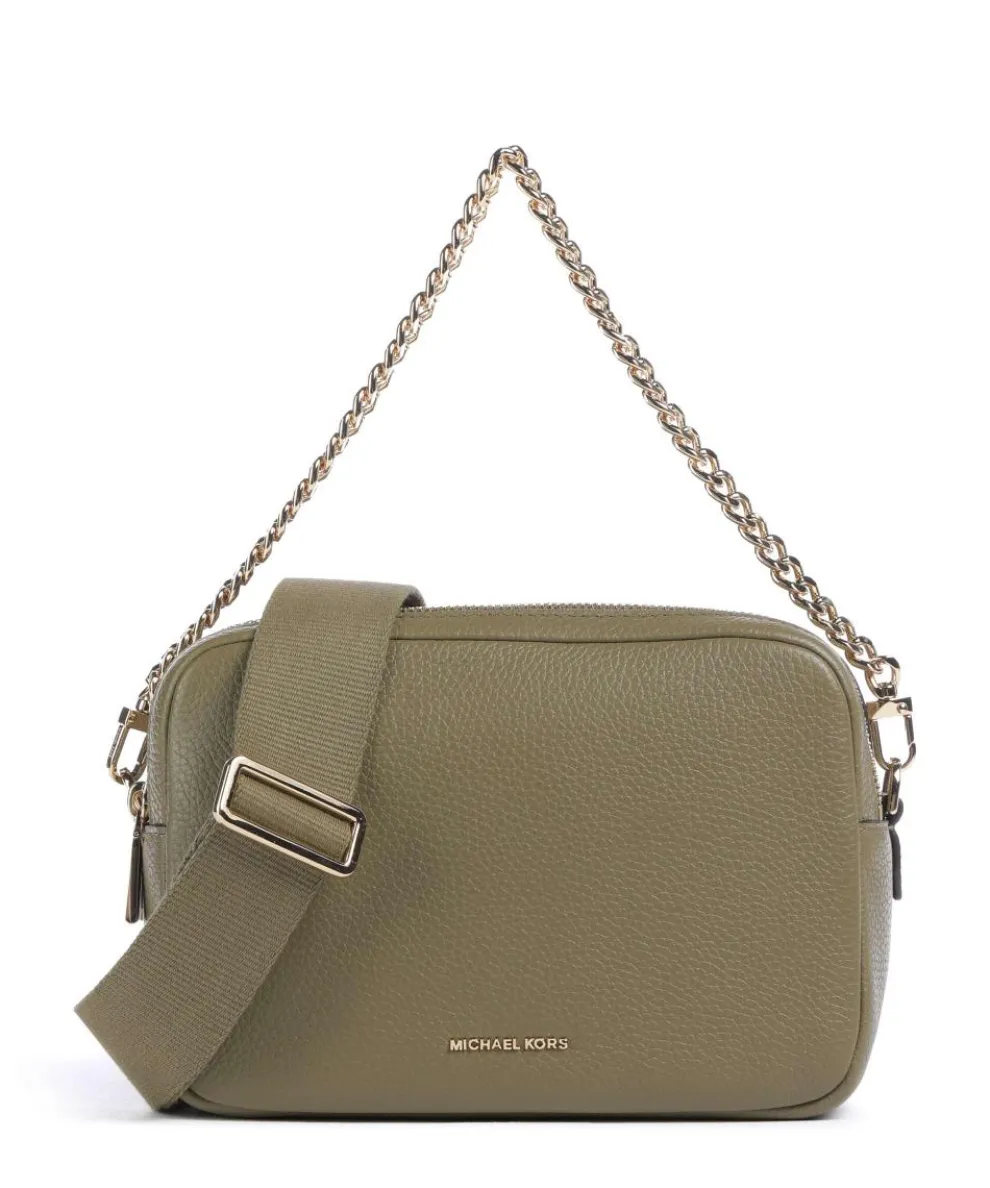 Bryant Medium Crossbody bag grained cow leather khaki