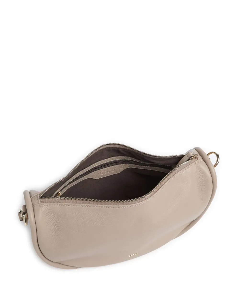 Dalia Willow Hobo bag grained leather beige