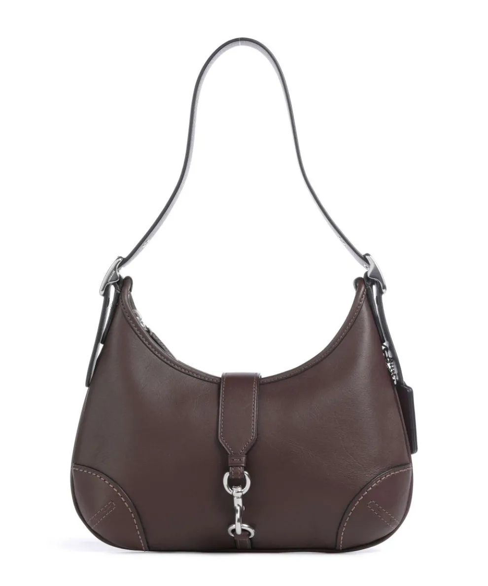 The Coach Originals Hamptons Shoulder bag cow leather dark brown