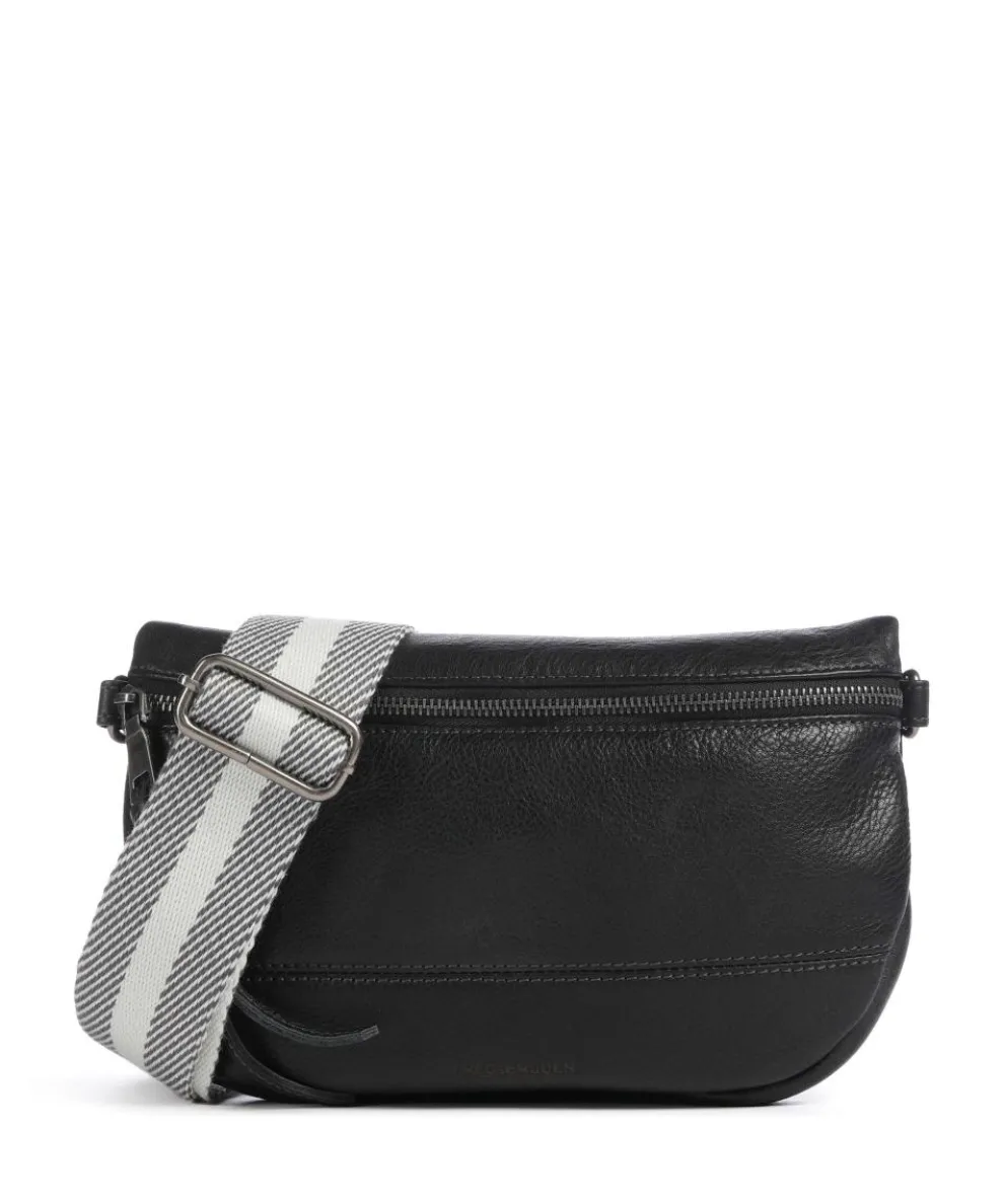 Dear Crossbody bag grained leather black