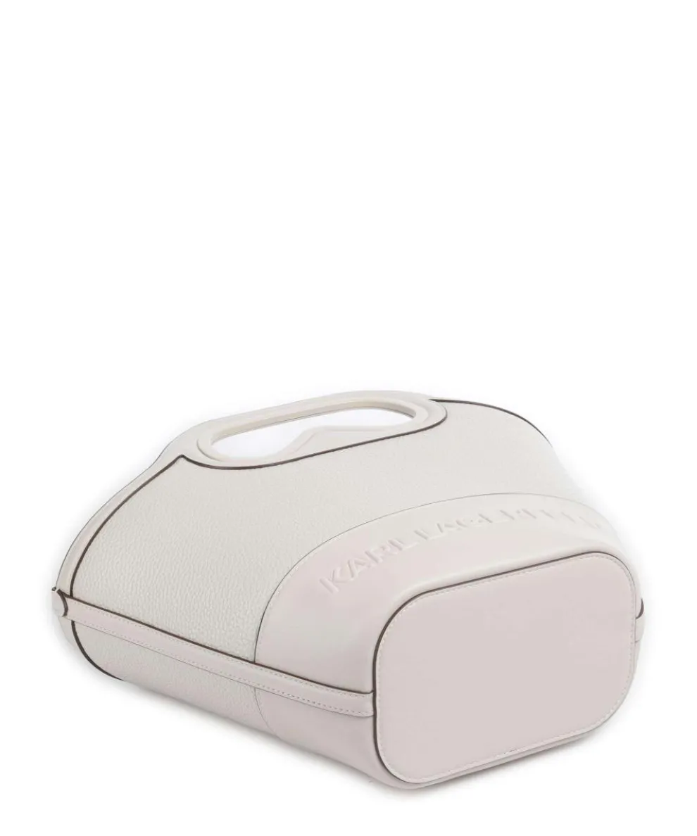 K/Aviator Handbag imitation leather ivory