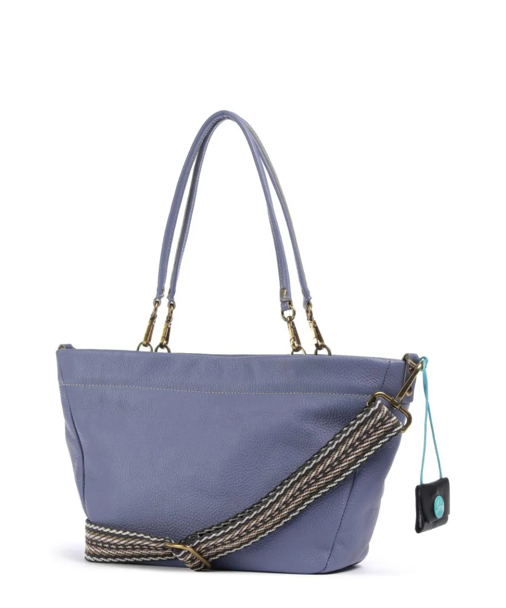 Aruba Vale Shoulder bag grained calfskin violet