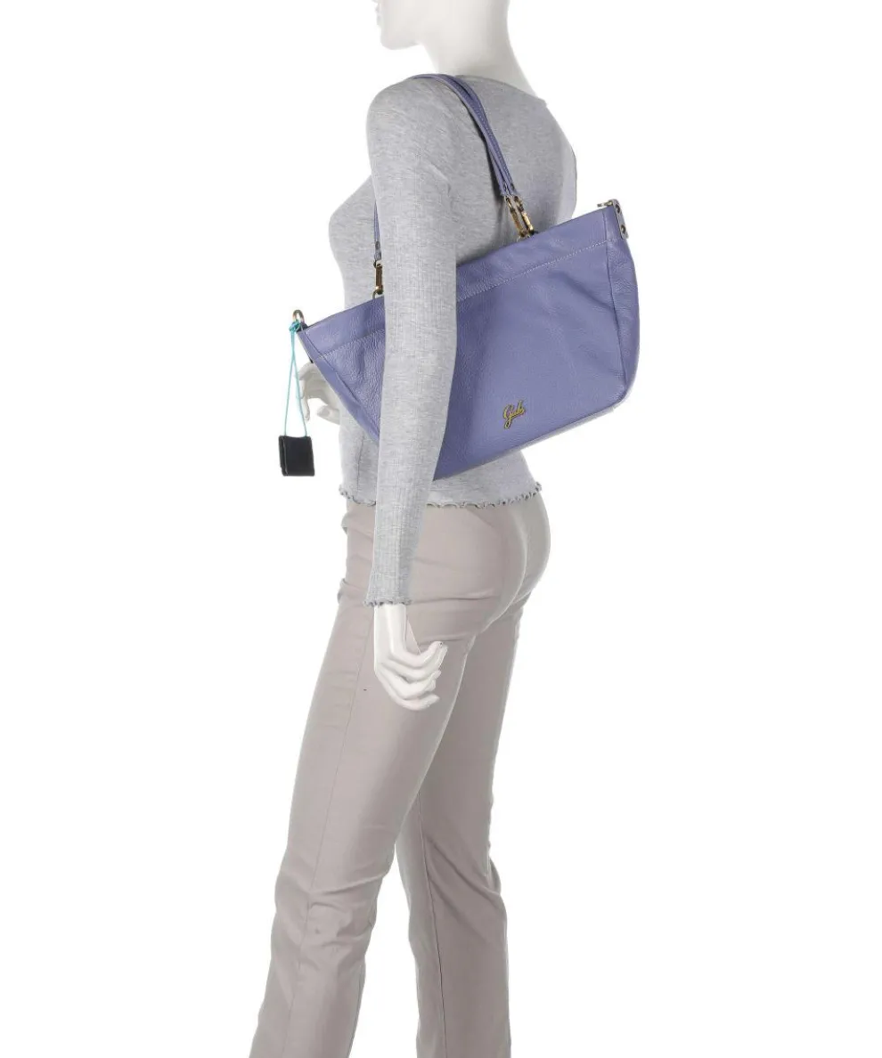 Aruba Vale Shoulder bag grained calfskin violet