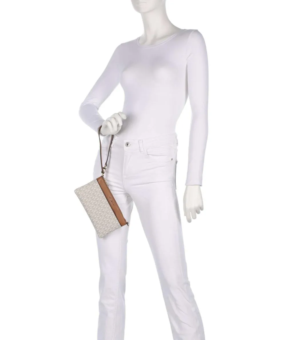 Jet Set Shoulder bag imitation leather ivory/brown