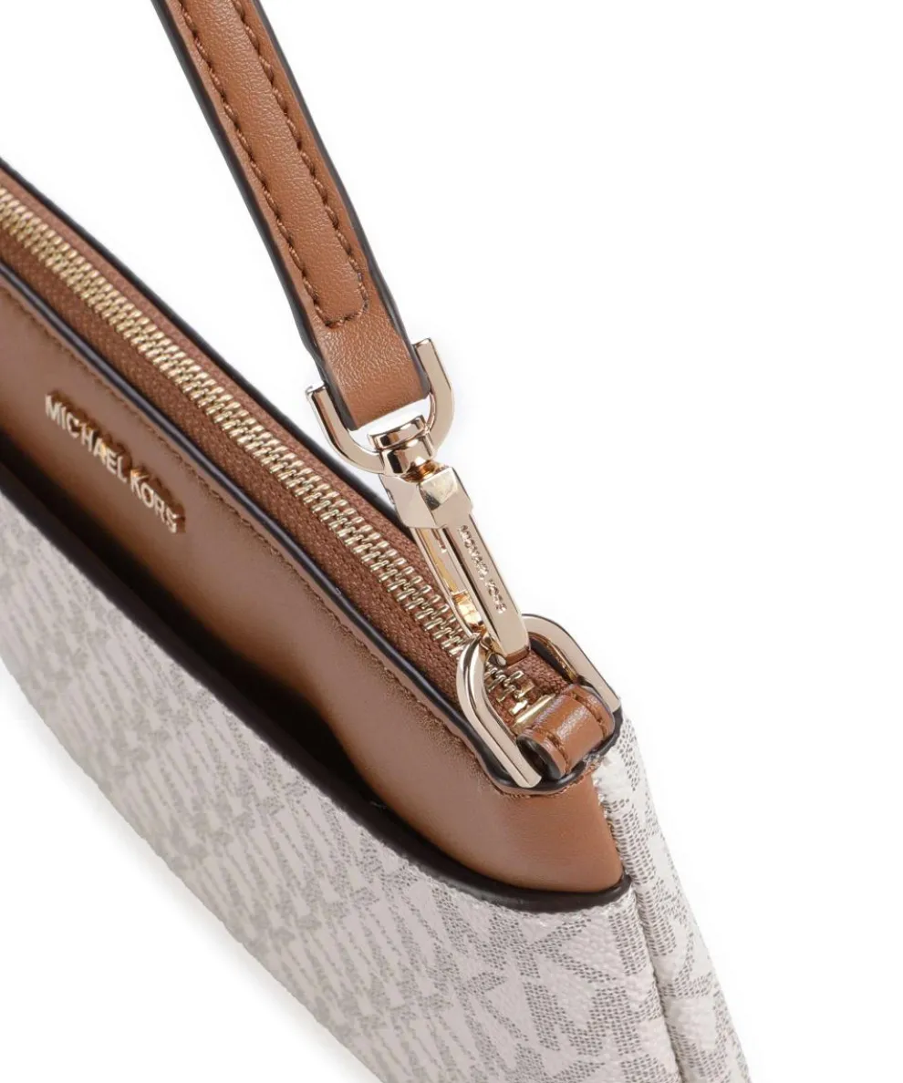 Jet Set Shoulder bag imitation leather ivory/brown