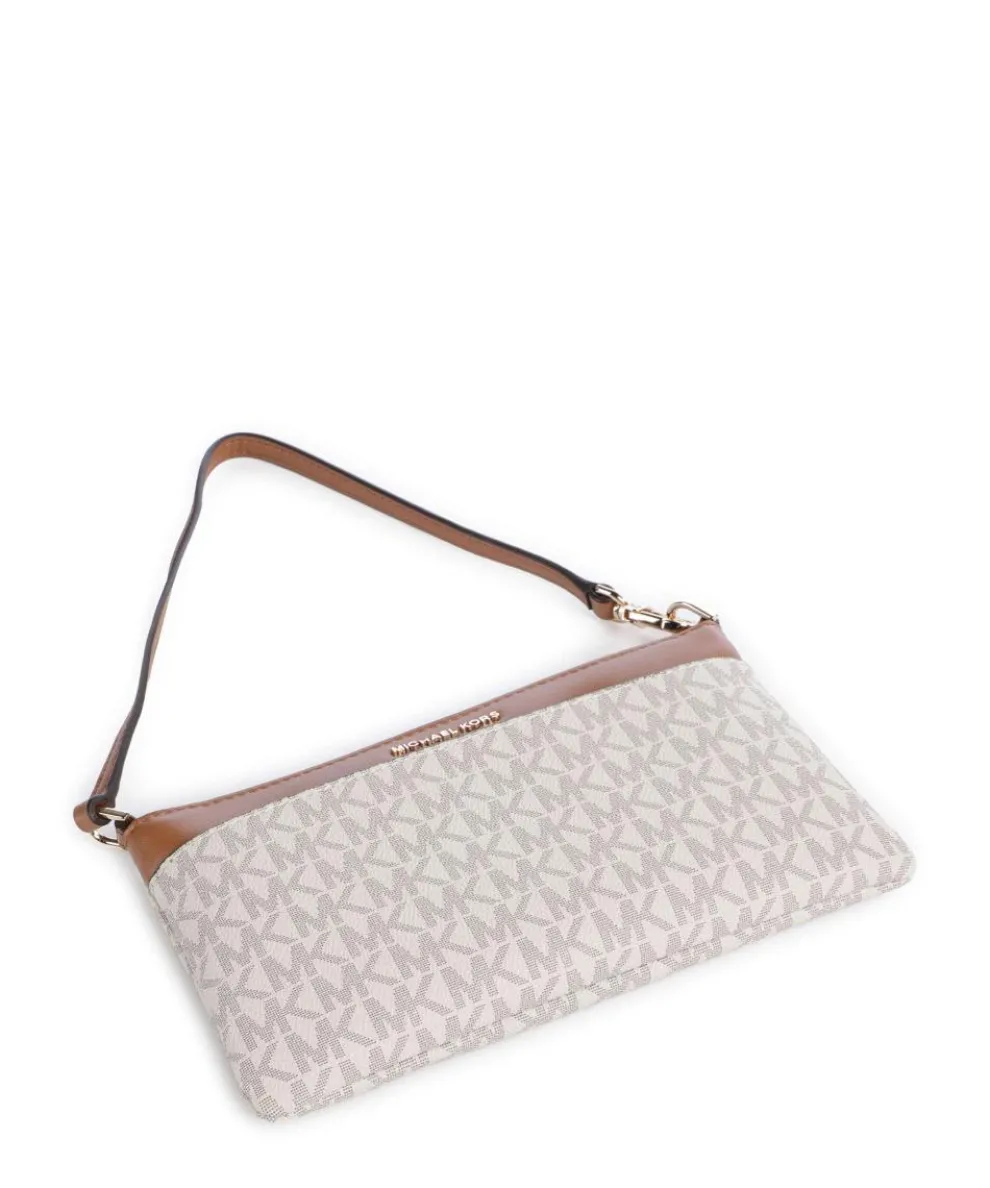 Jet Set Shoulder bag imitation leather ivory/brown