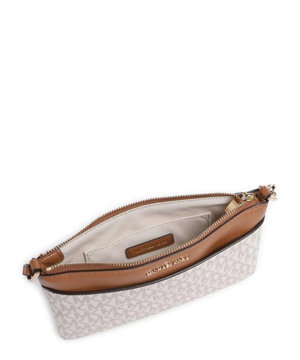 Jet Set Shoulder bag imitation leather ivory/brown