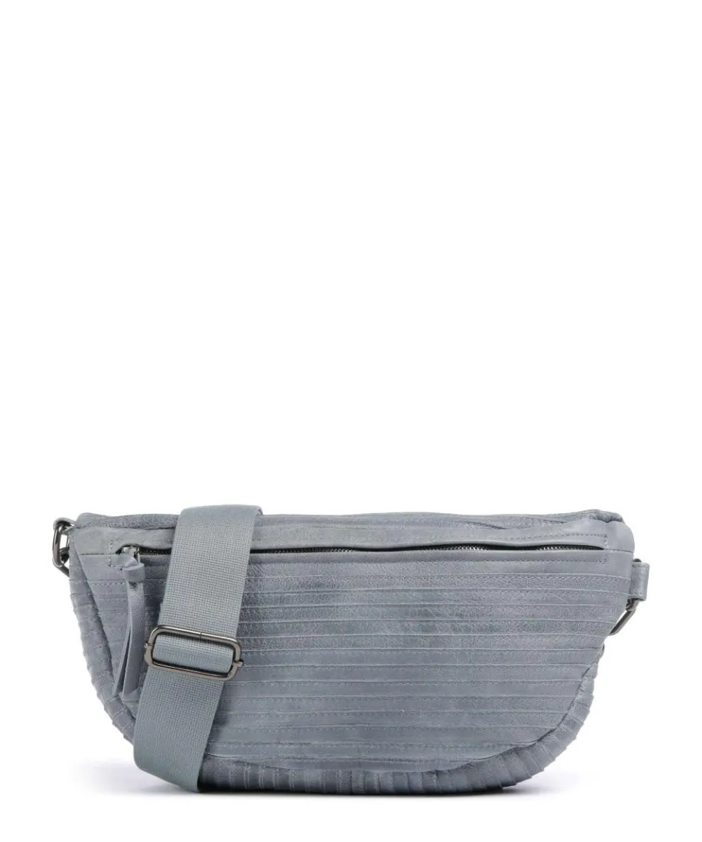 Check My Bag mini Crossbody bag grained leather light blue