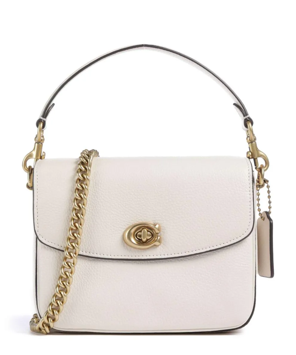 Cassie 19 Crossbody bag grained leather ivory