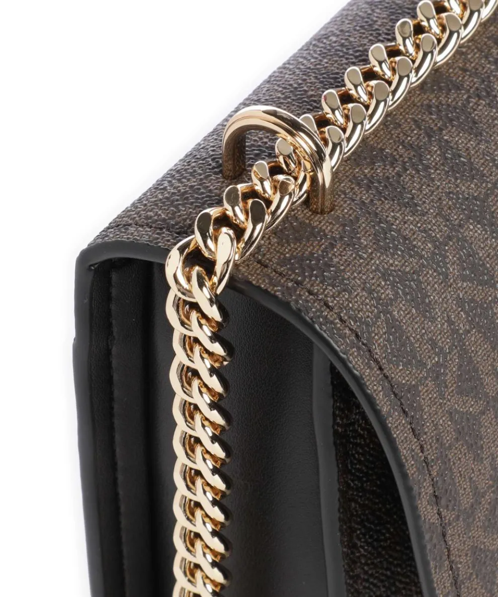 Claire Small Shoulder bag imitation leather dark brown