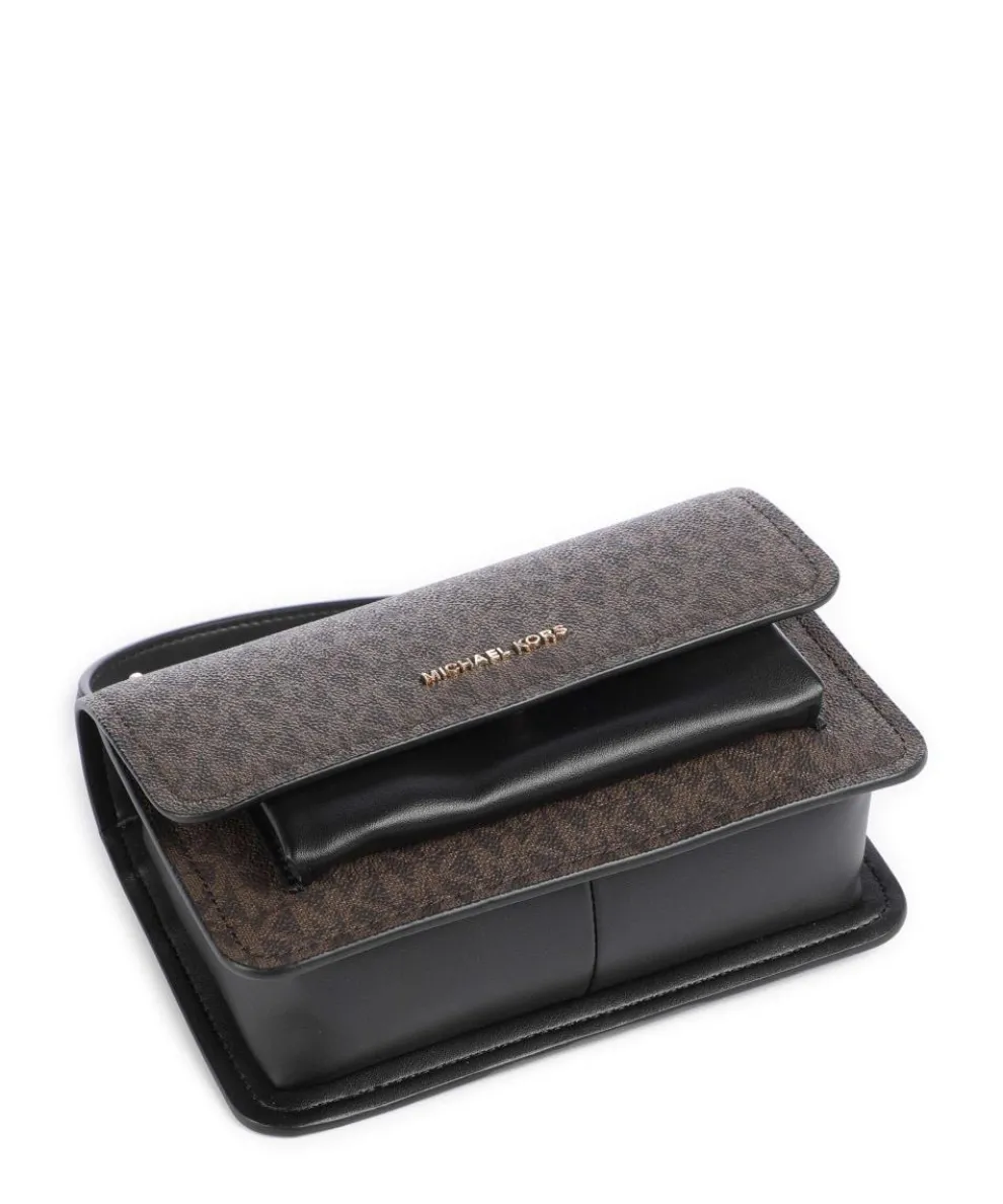 Claire Small Shoulder bag imitation leather dark brown