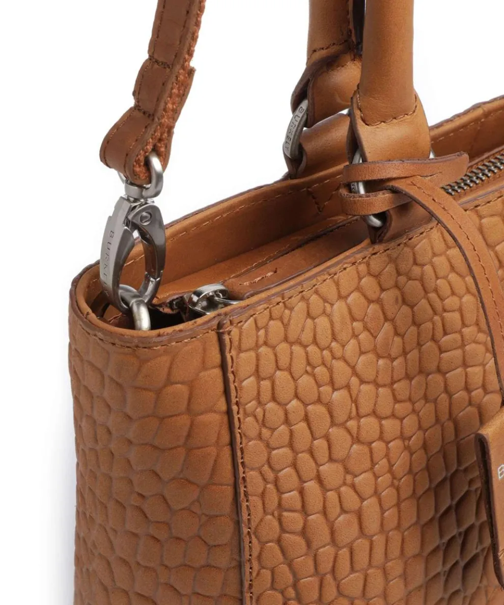 Cool Colbie Handbag embossed leather cognac