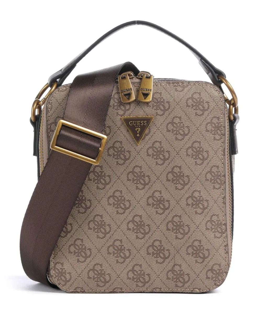 Torino 4G Eco Crossbody bag imitation leather brown