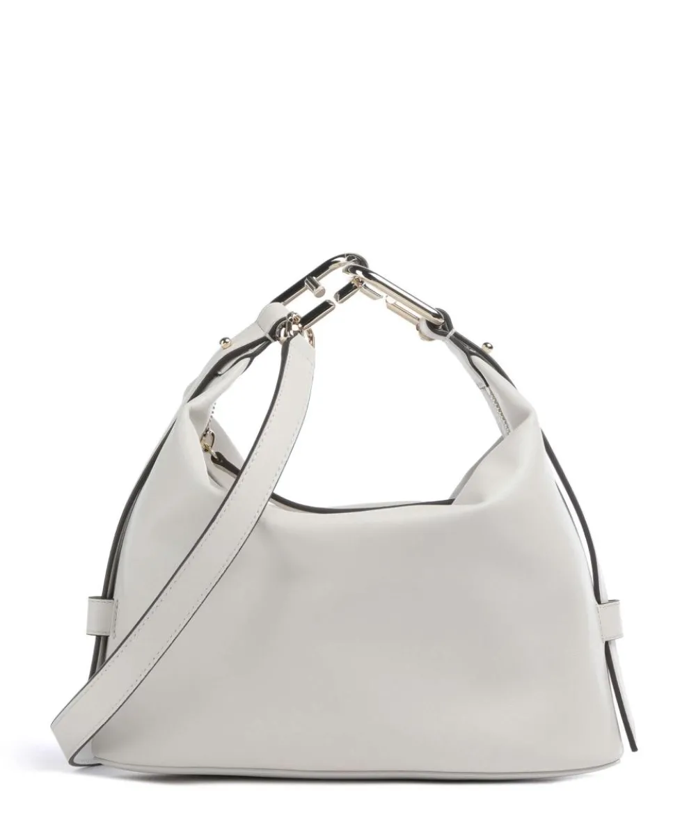 Nuvola M Handbag fine grain leather white