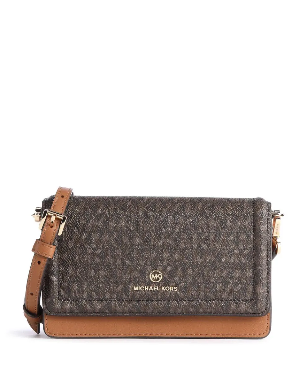 Jet Set Charm Crossbody bag cow leather dark brown