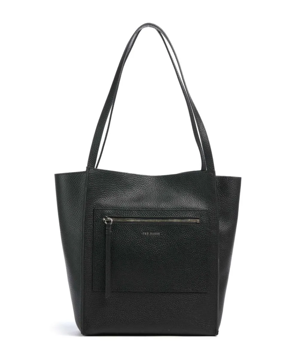 Taala Tote bag grained cow leather black