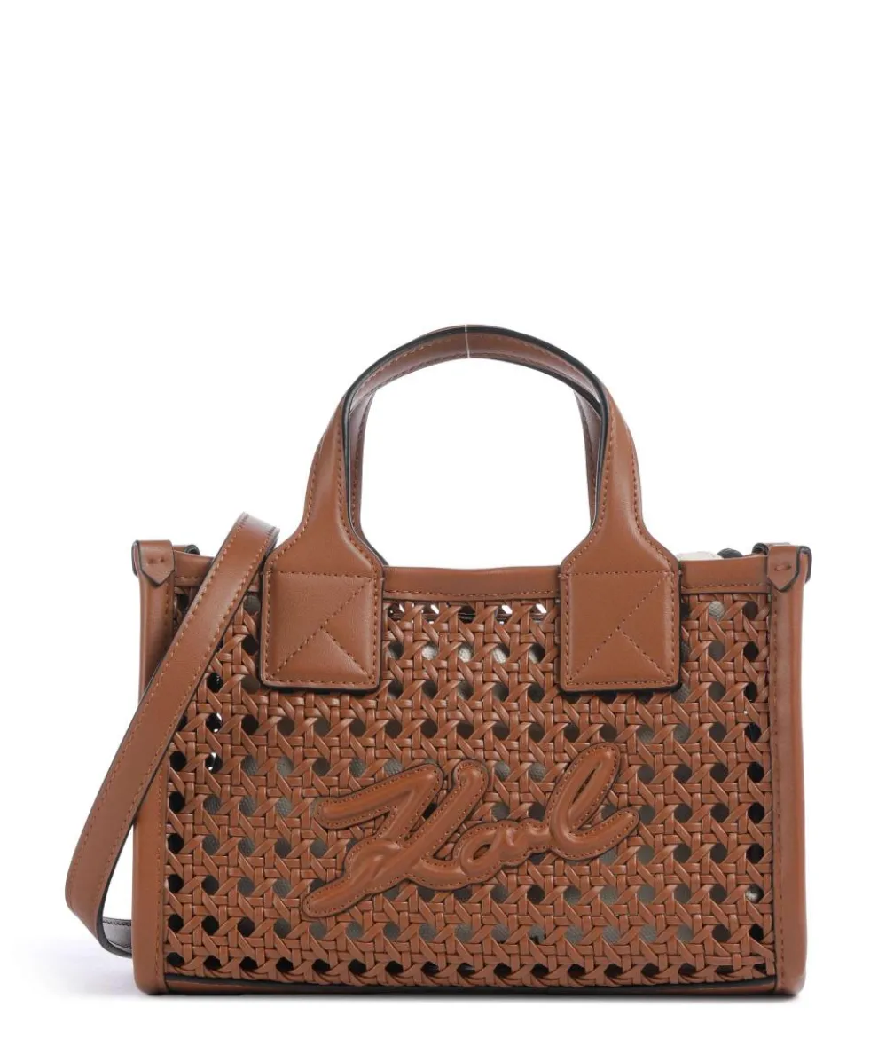K/Skuare Small Handbag imitation leather brown