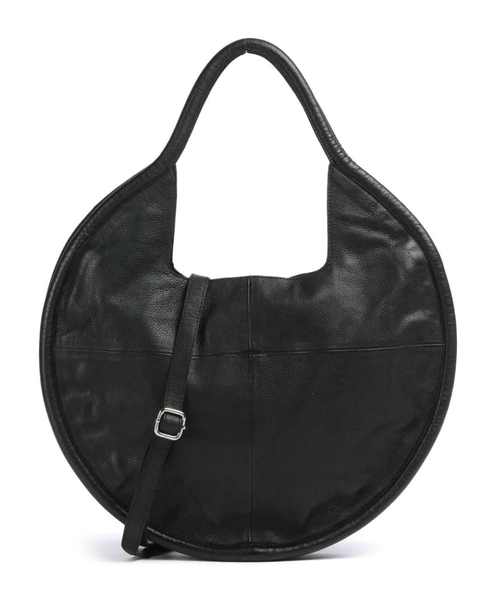 Salvatorianerplatz 5 Tote bag grained cow leather black