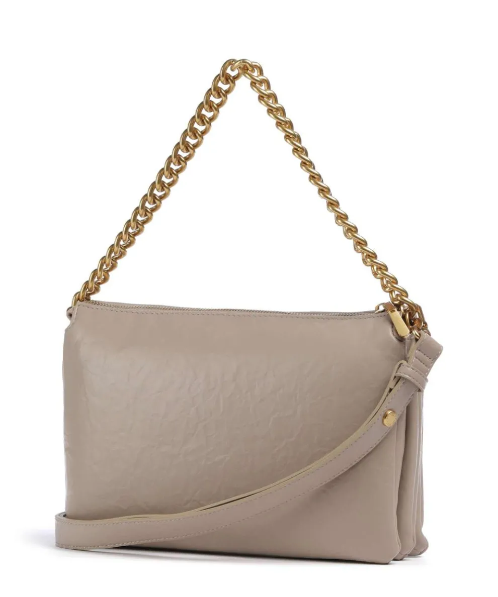 Lapuffy Shoulder bag imitation leather beige
