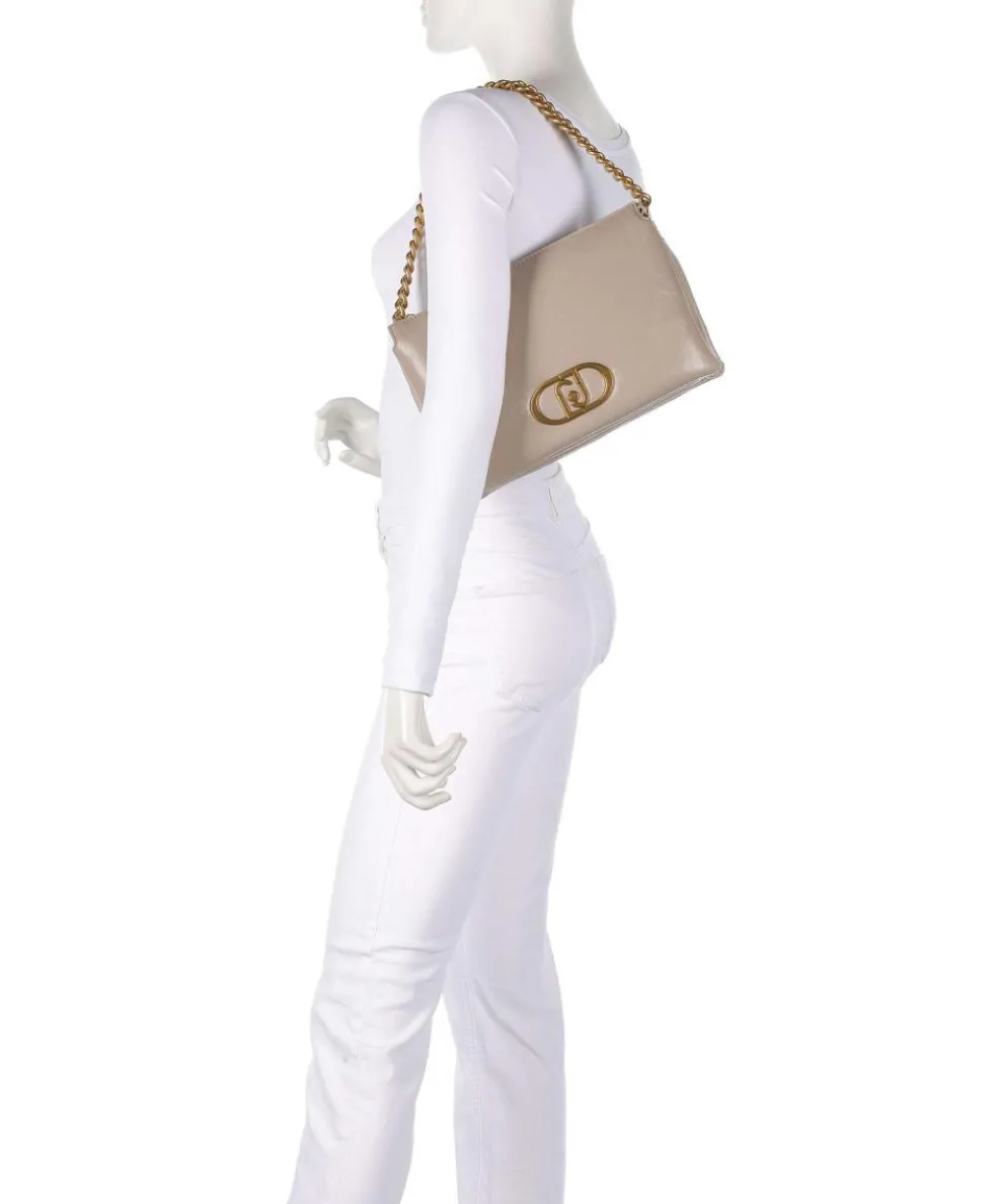 Lapuffy Shoulder bag imitation leather beige