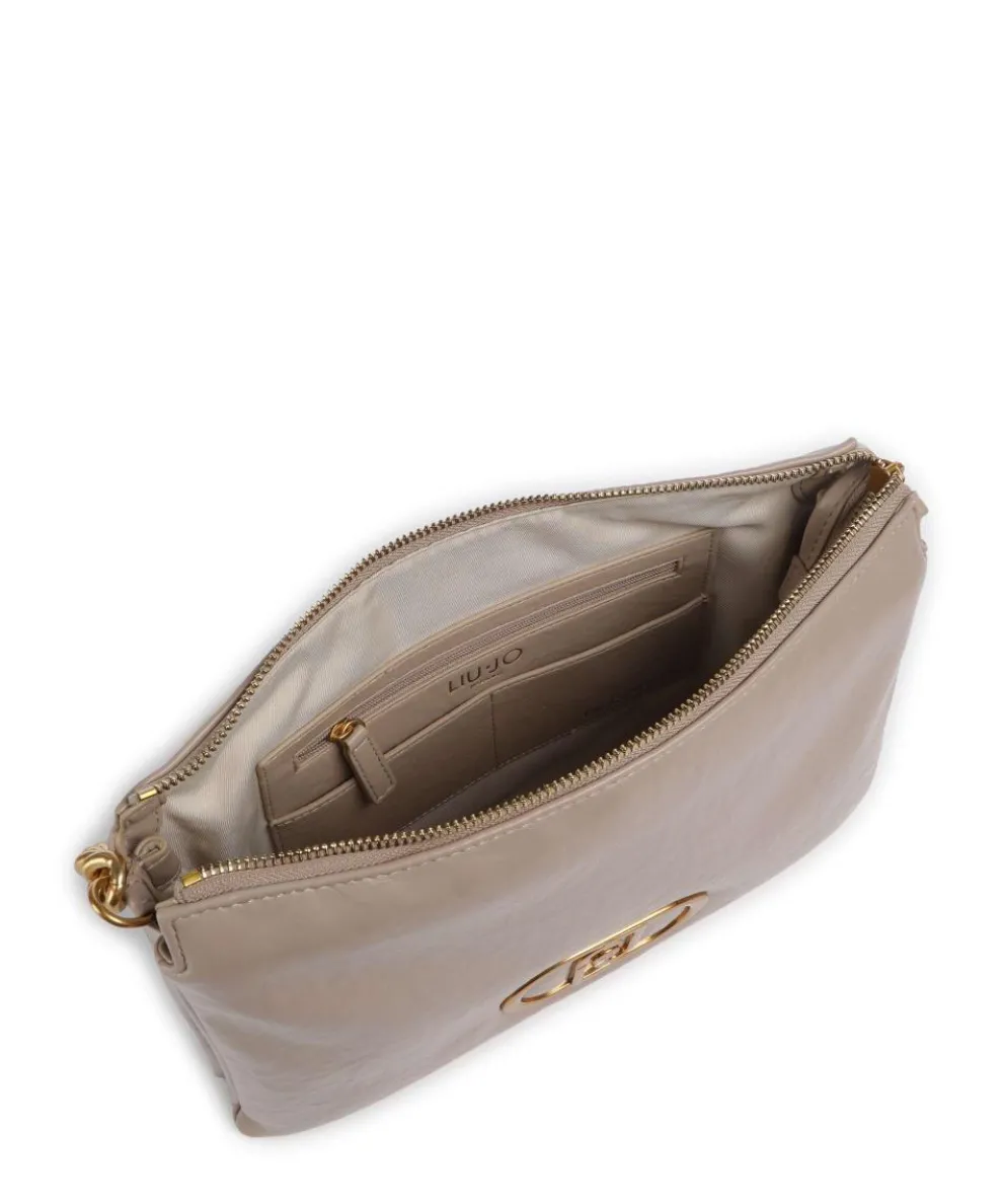 Lapuffy Shoulder bag imitation leather beige