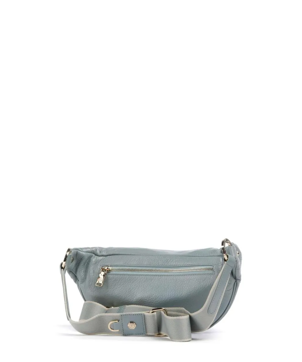 Geneva Fanny pack grained cow leather light blue