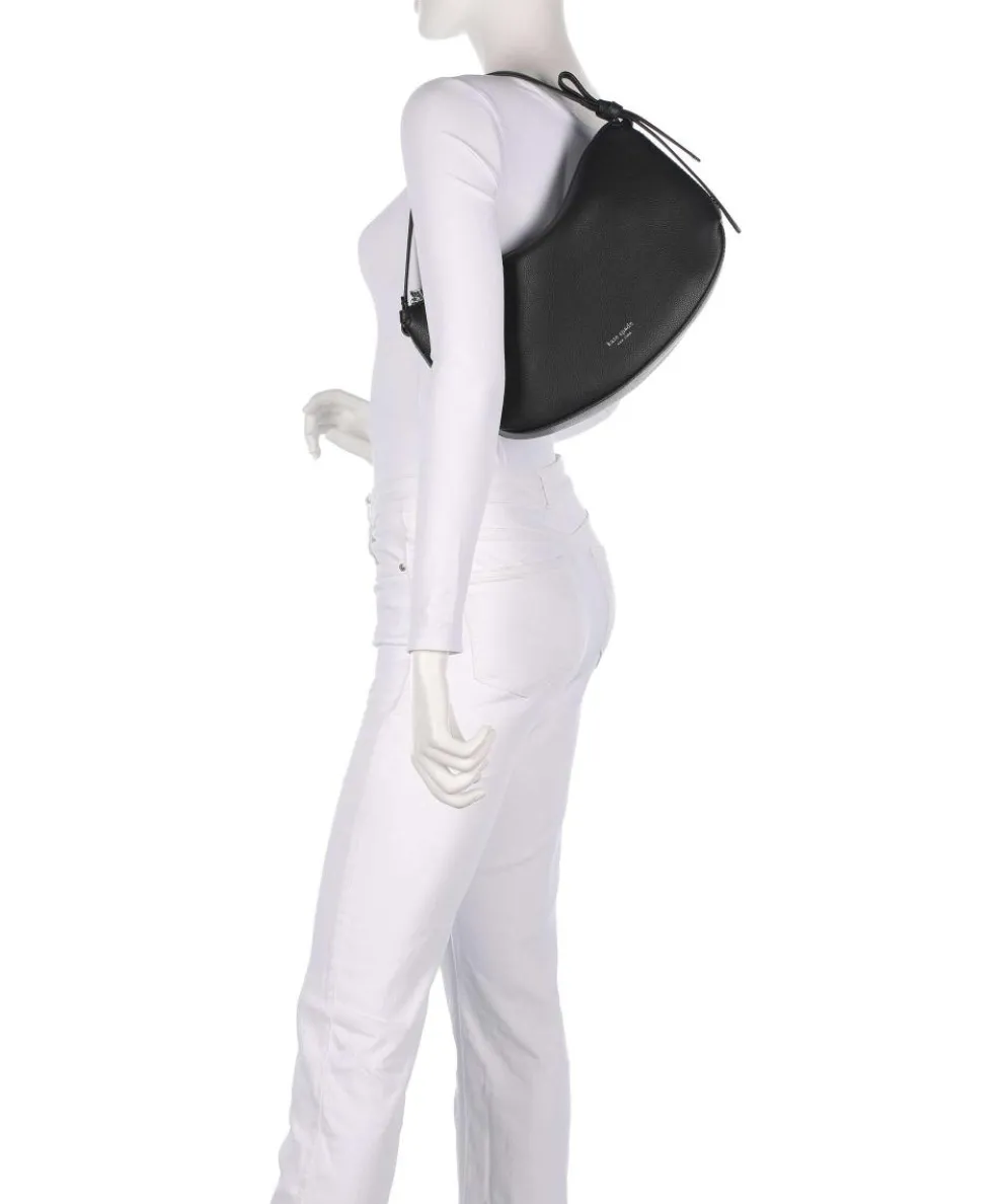 Loop Hobo bag grained cow leather black