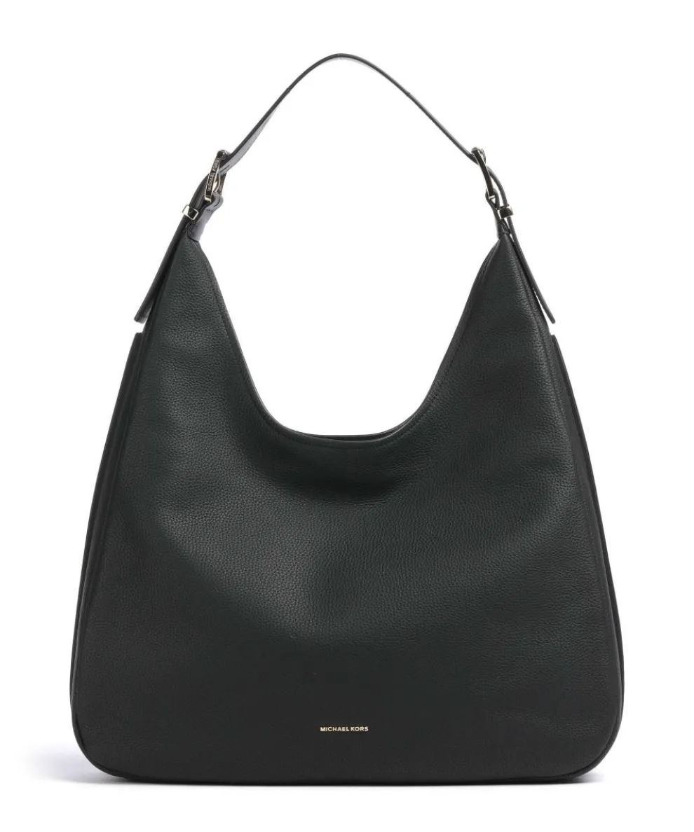 Nolita Hobo bag grained cow leather black