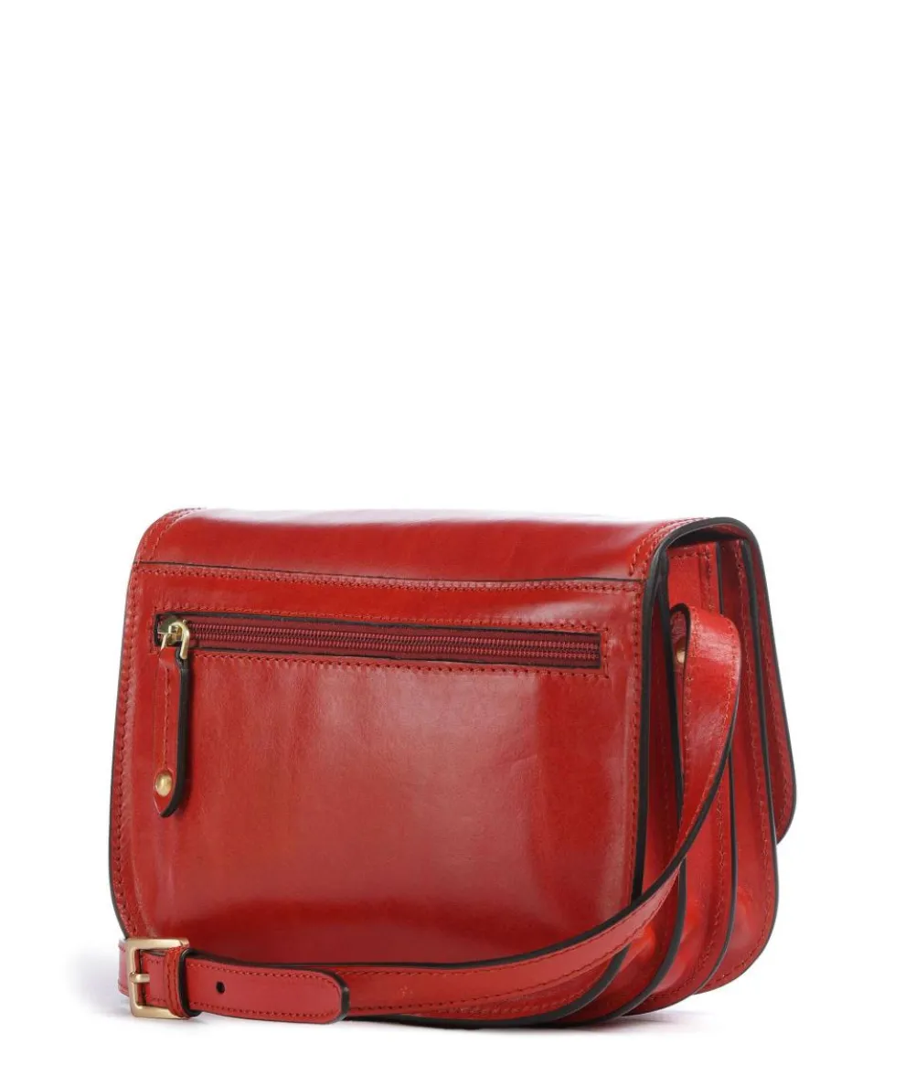 Story Donna Crossbody bag fine grain cow leather red
