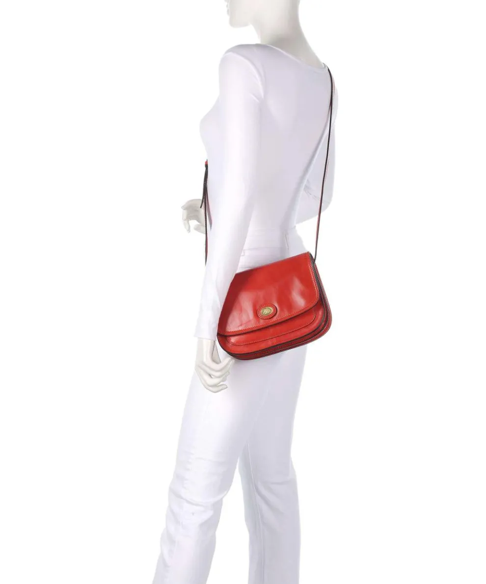 Story Donna Crossbody bag fine grain cow leather red