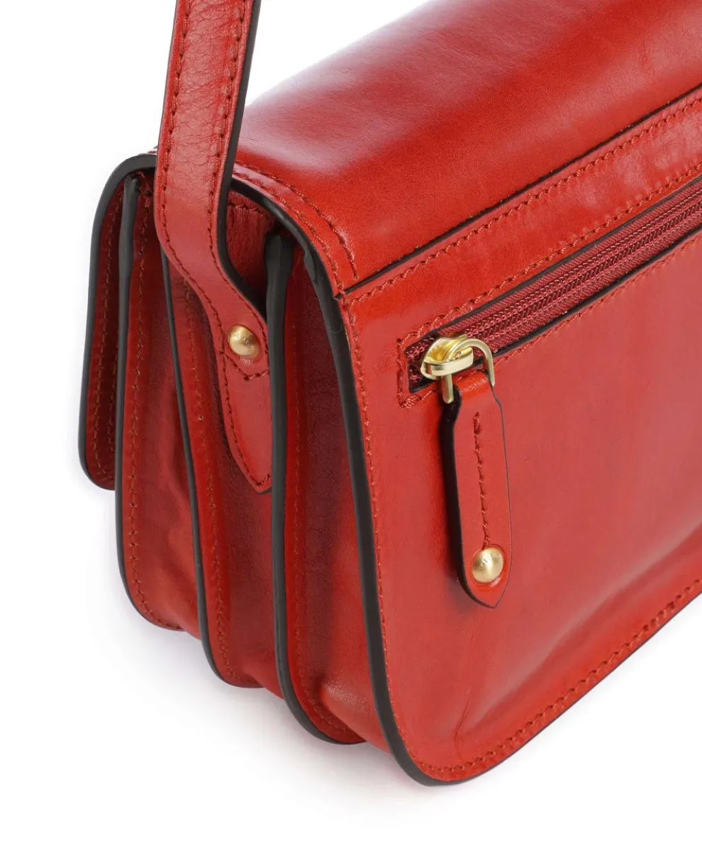 Story Donna Crossbody bag fine grain cow leather red