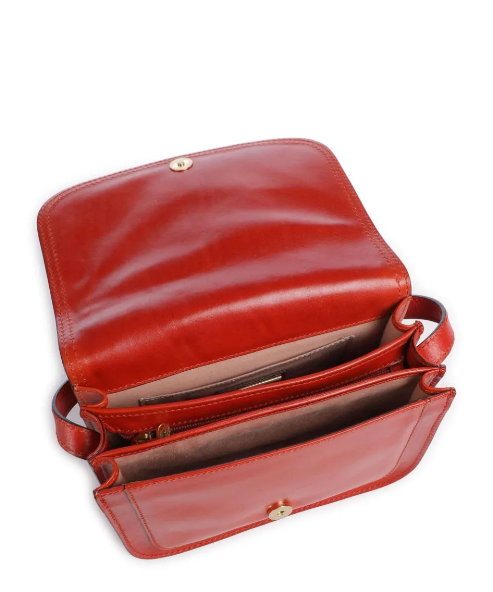 Story Donna Crossbody bag fine grain cow leather red