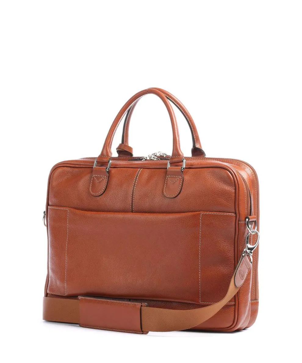 Life Pelle Briefcase 15″ leather camel