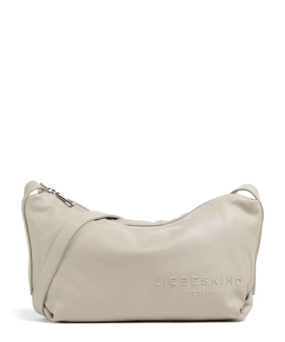 Elvira Sheep Natural M Crossbody bag sheepskin leather cream