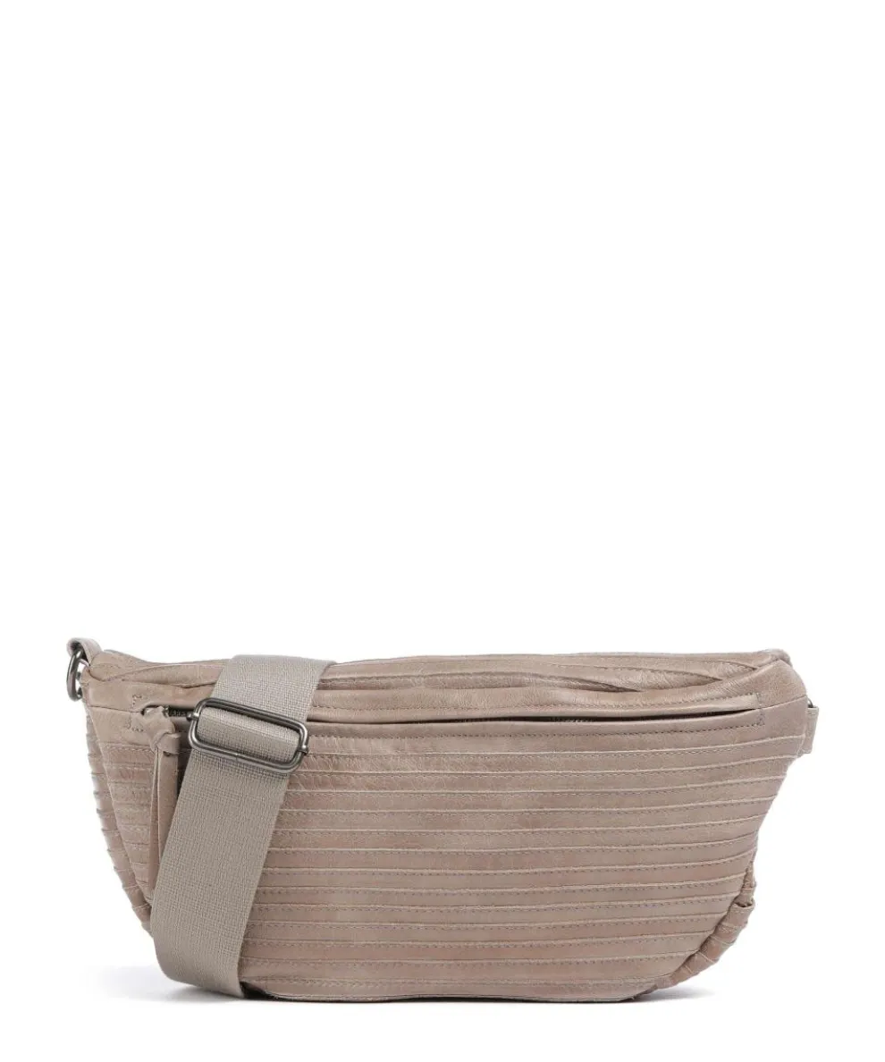 Check My Bag mini Crossbody bag grained leather taupe