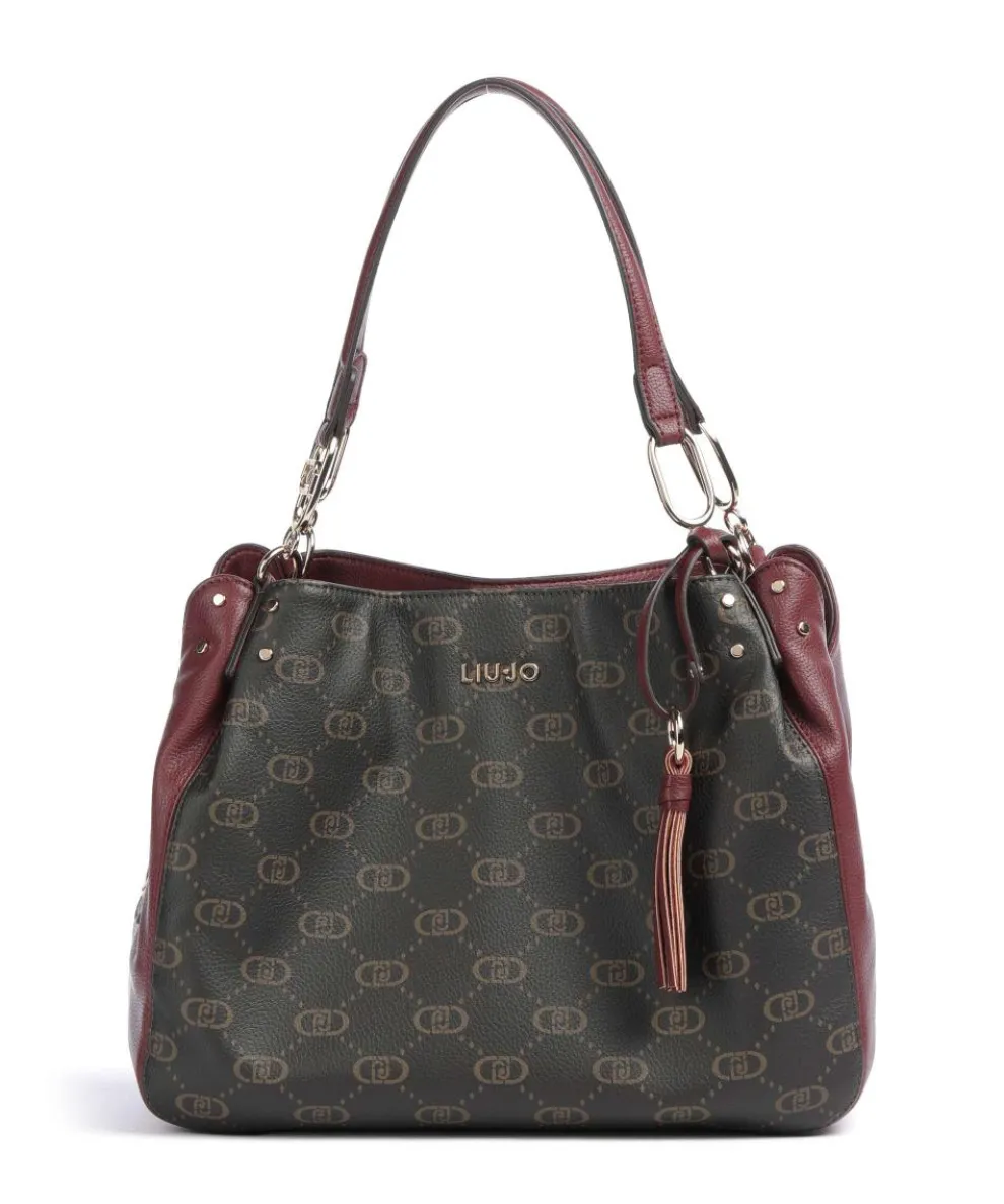 Cirry M Hobo bag imitation leather wine