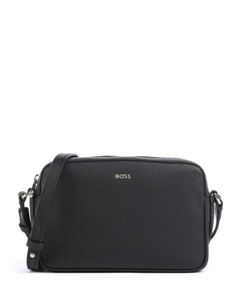 Lenah Crossbody bag grained cow leather black
