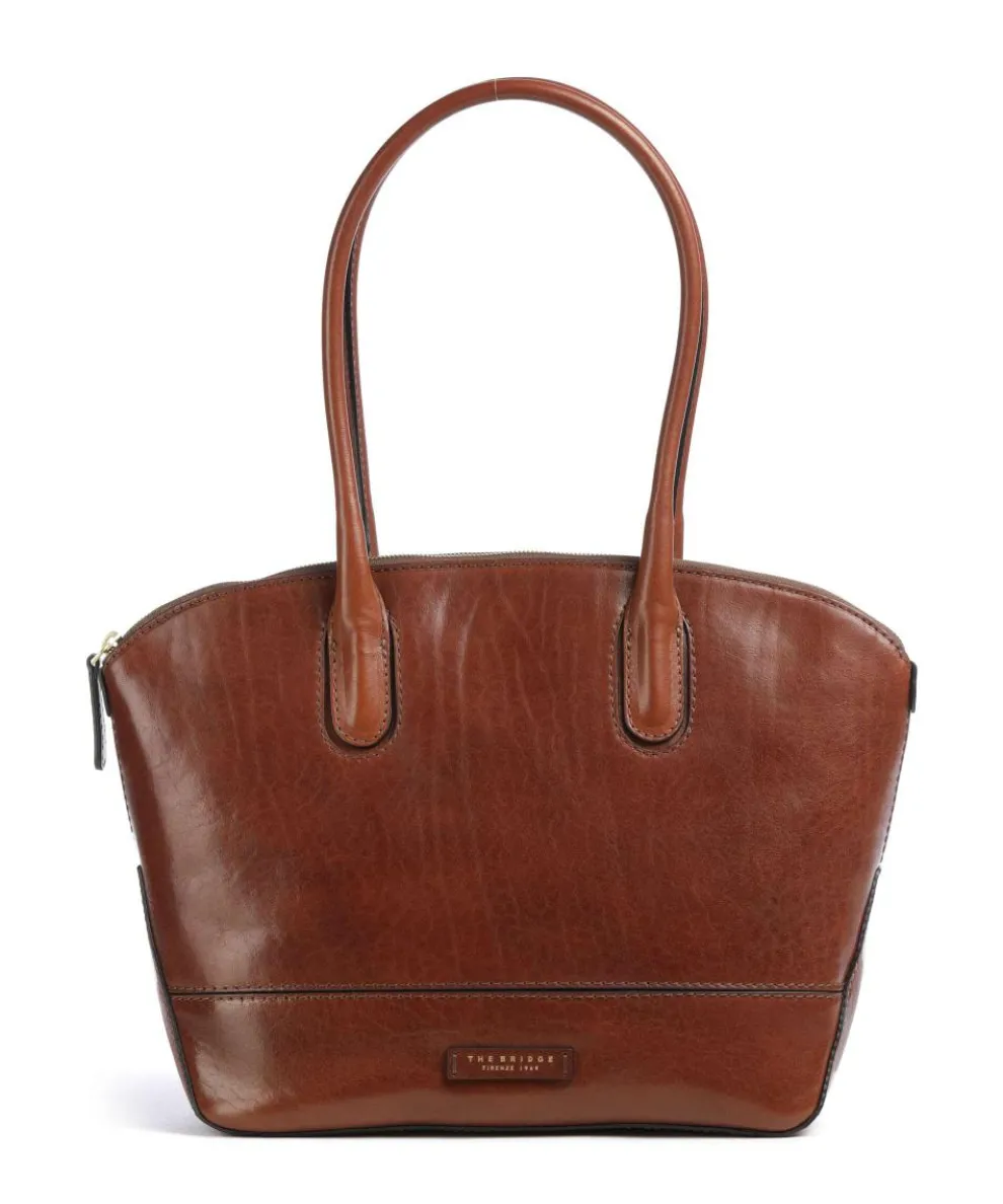 Iolanda Tote bag fine grain cow leather brown